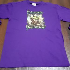Youth large Yoda shirt